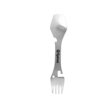 spork with engraved epiroc logo