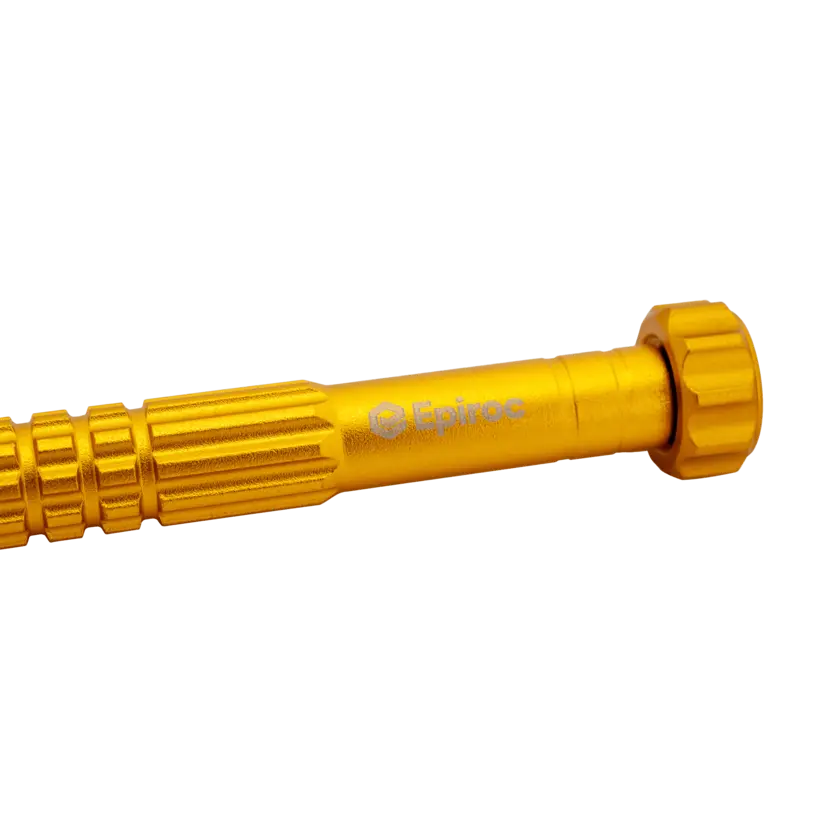Bitser Screwdriver yellow epiroc engraved logo