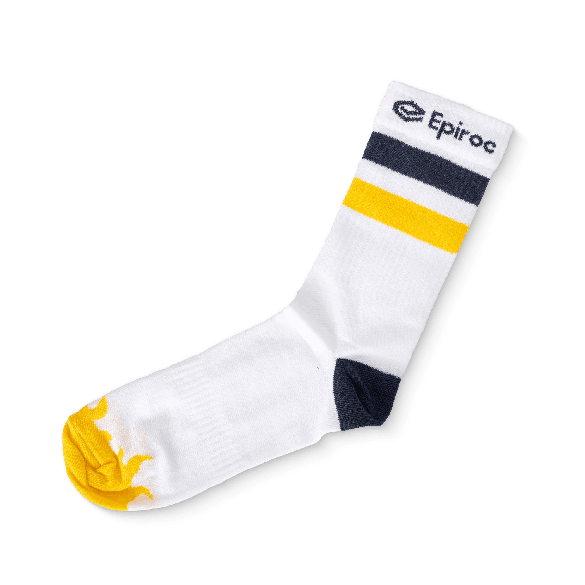 sport socks with epiroc logo