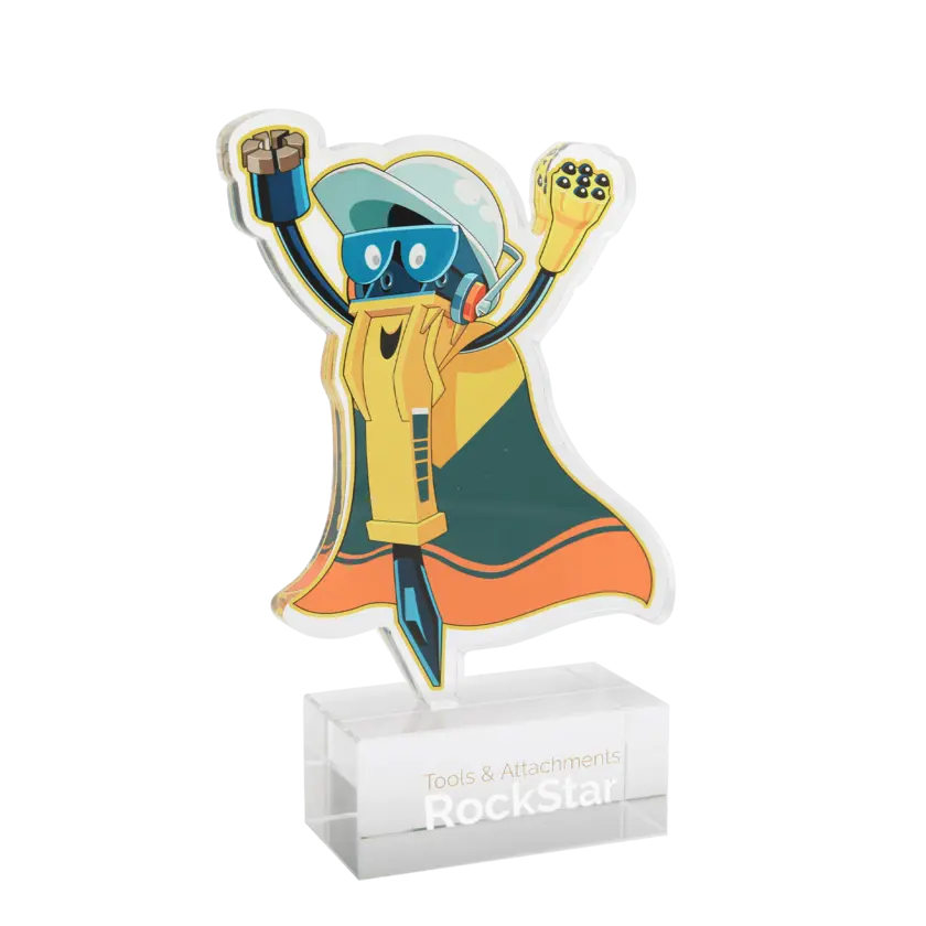 epiroc hero statuette
