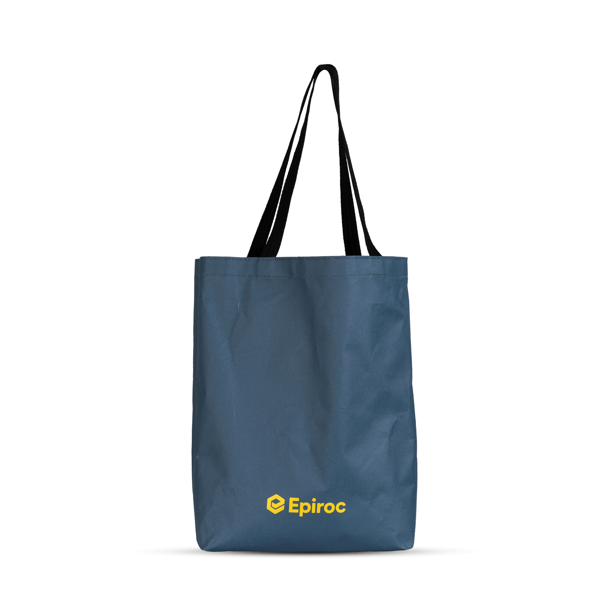 Grey totebag with epiroc logo