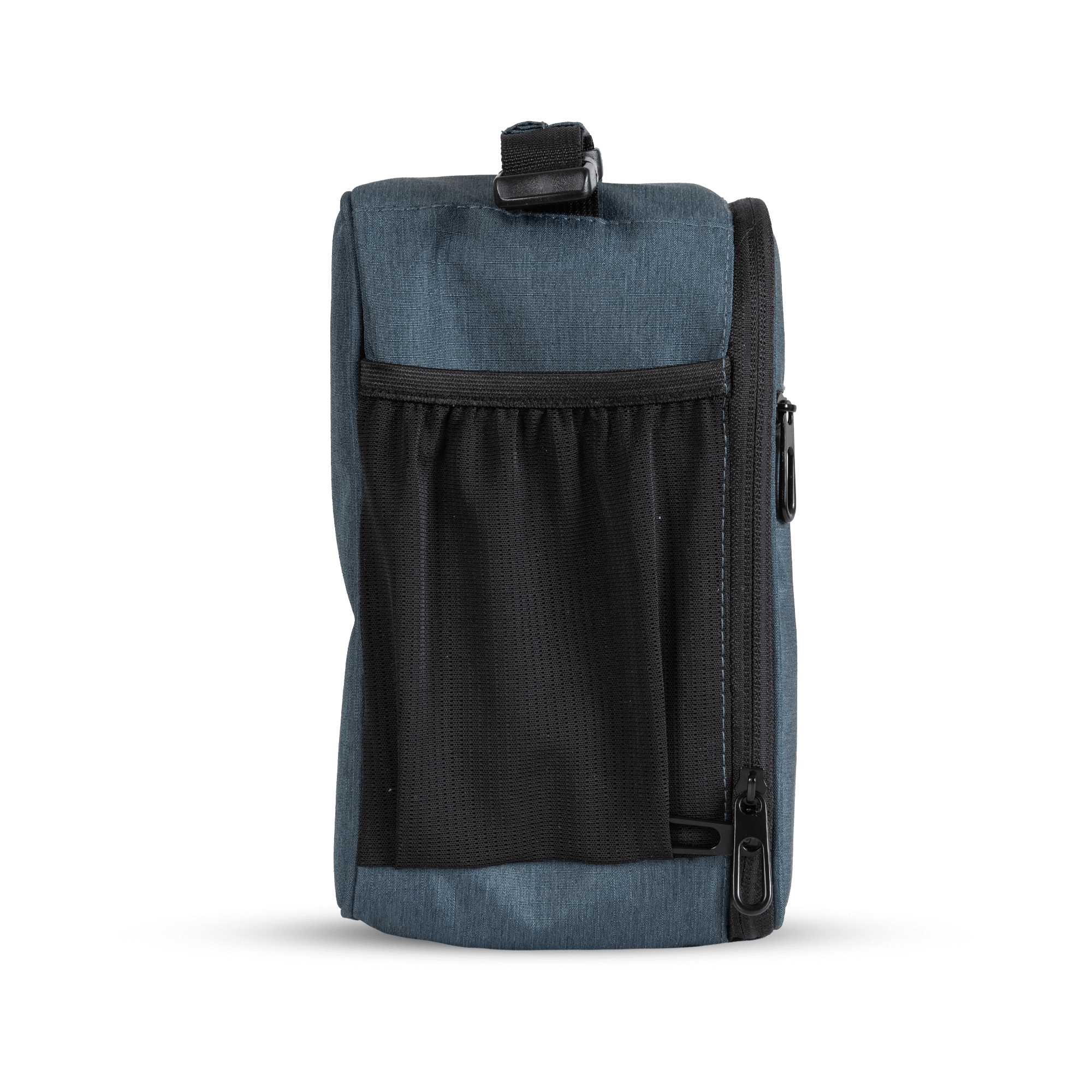 cooler bag with epiroc logo pocket from side 
