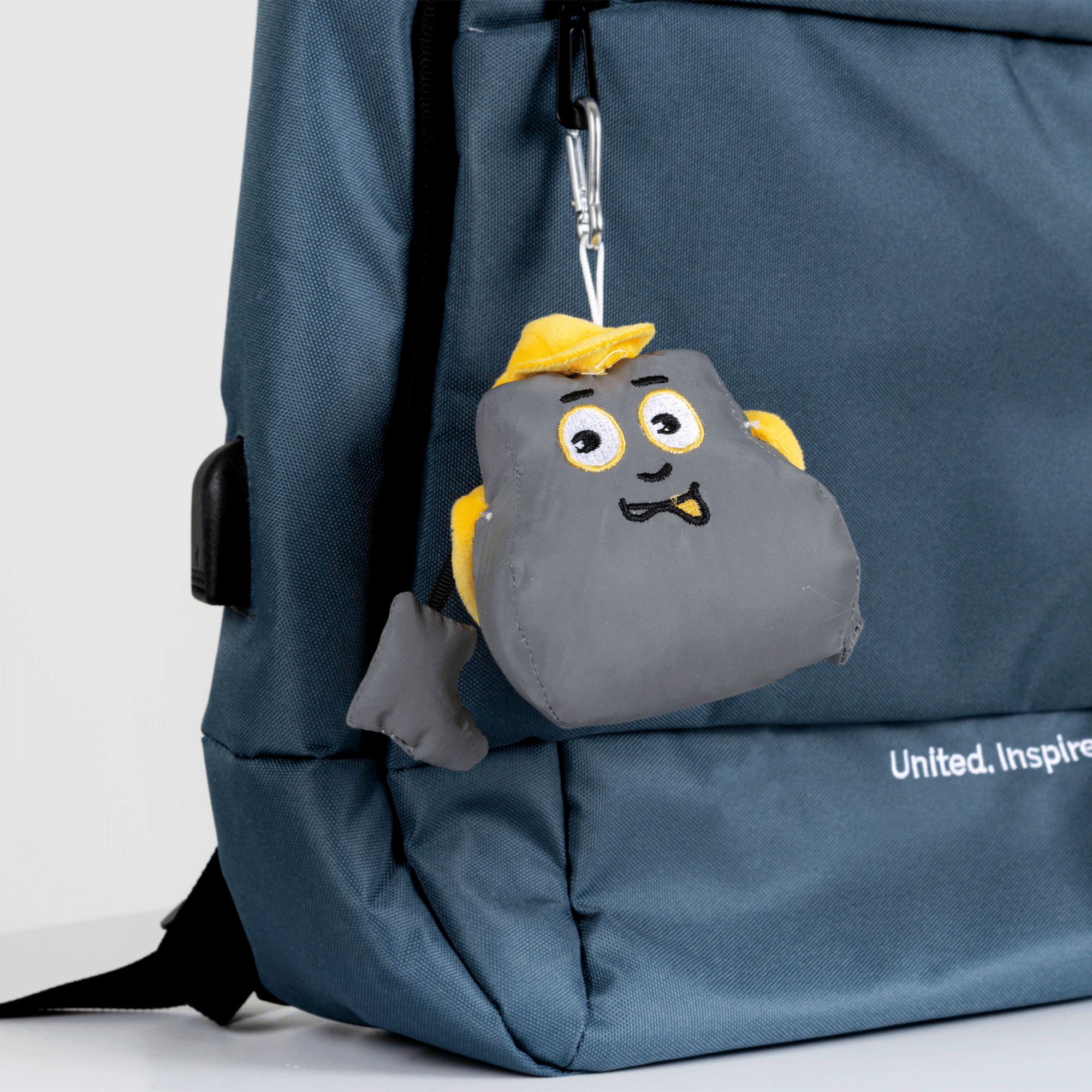 reflective toy key ring epiroc