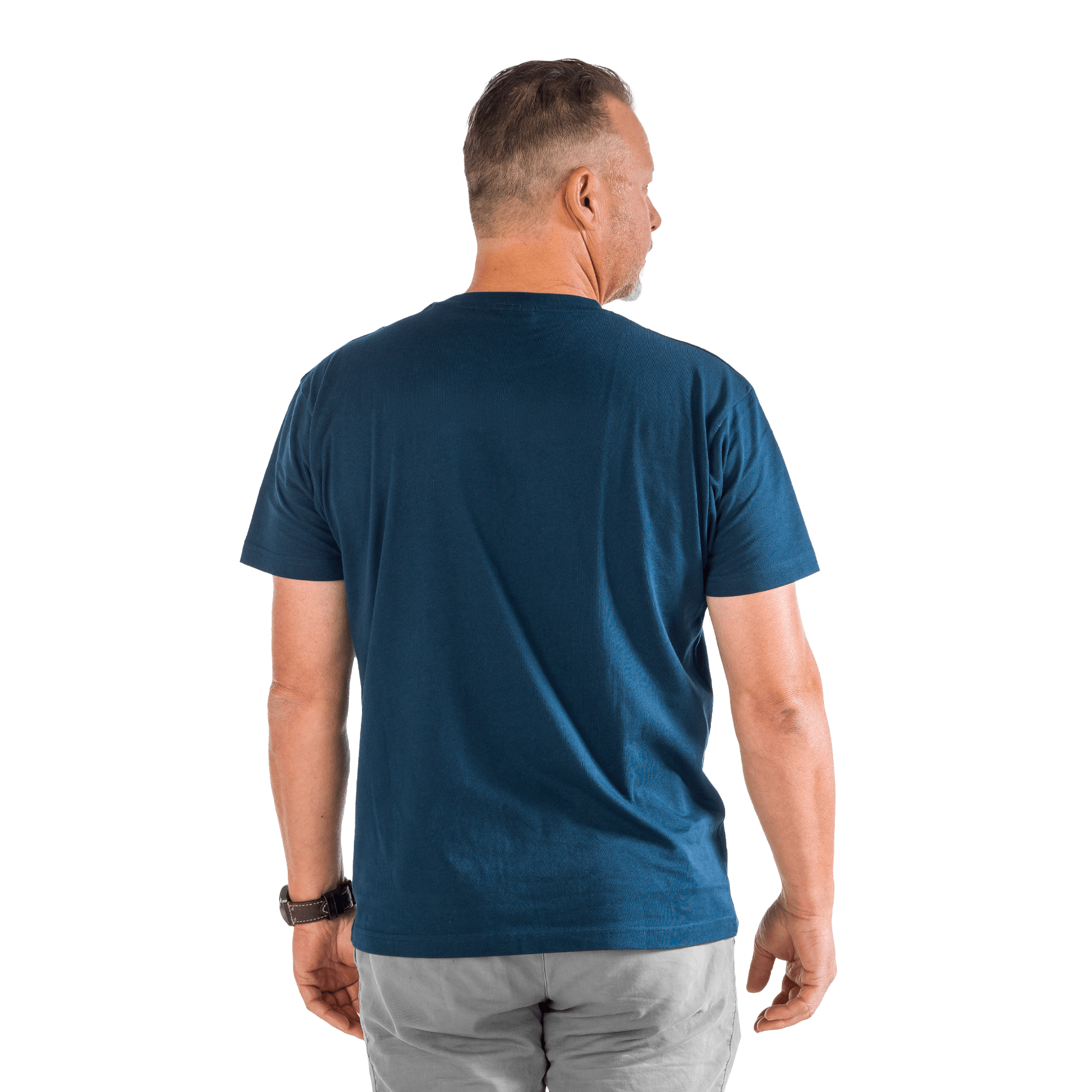 grey tshirt with united inspired on the back