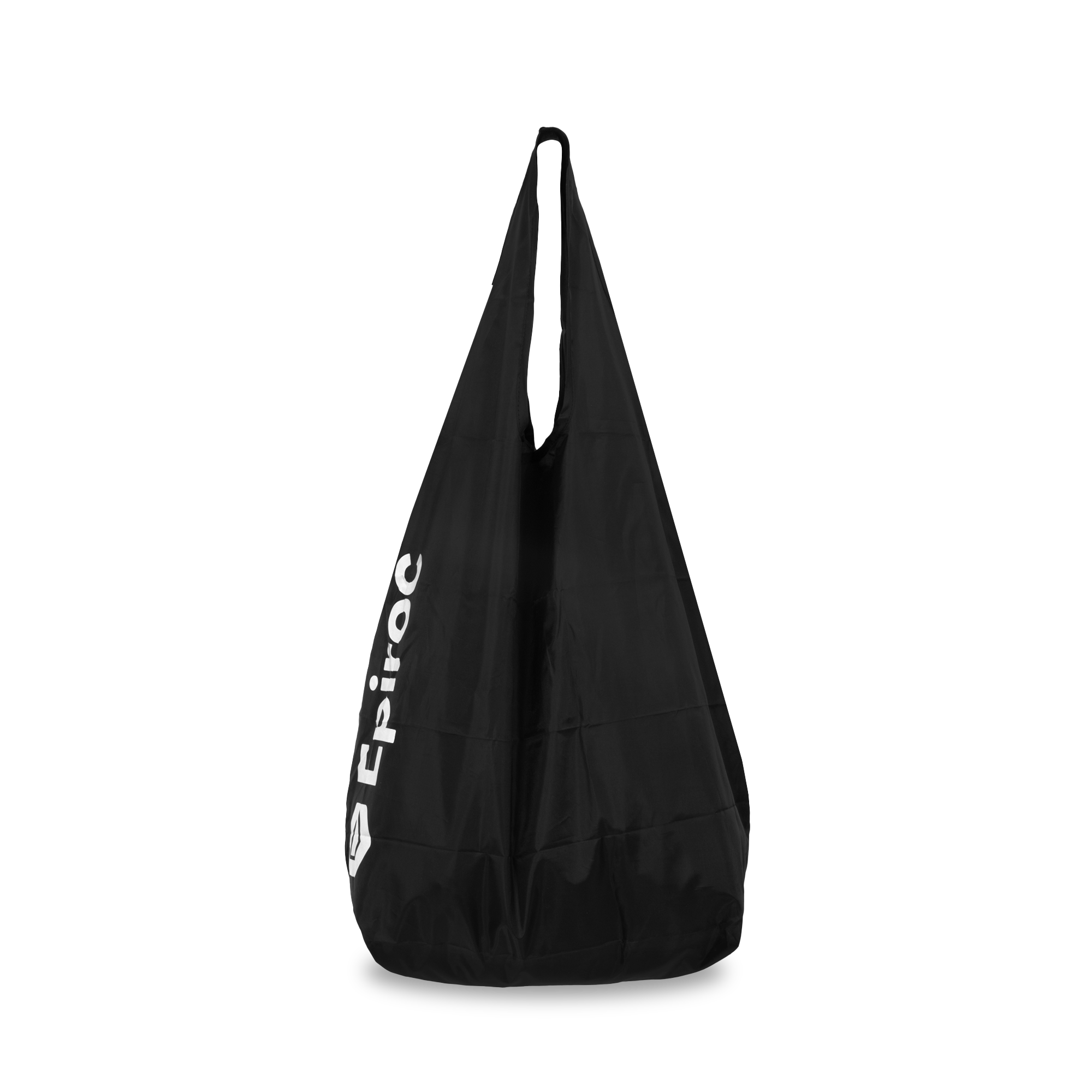 black bag with white epiroc logo