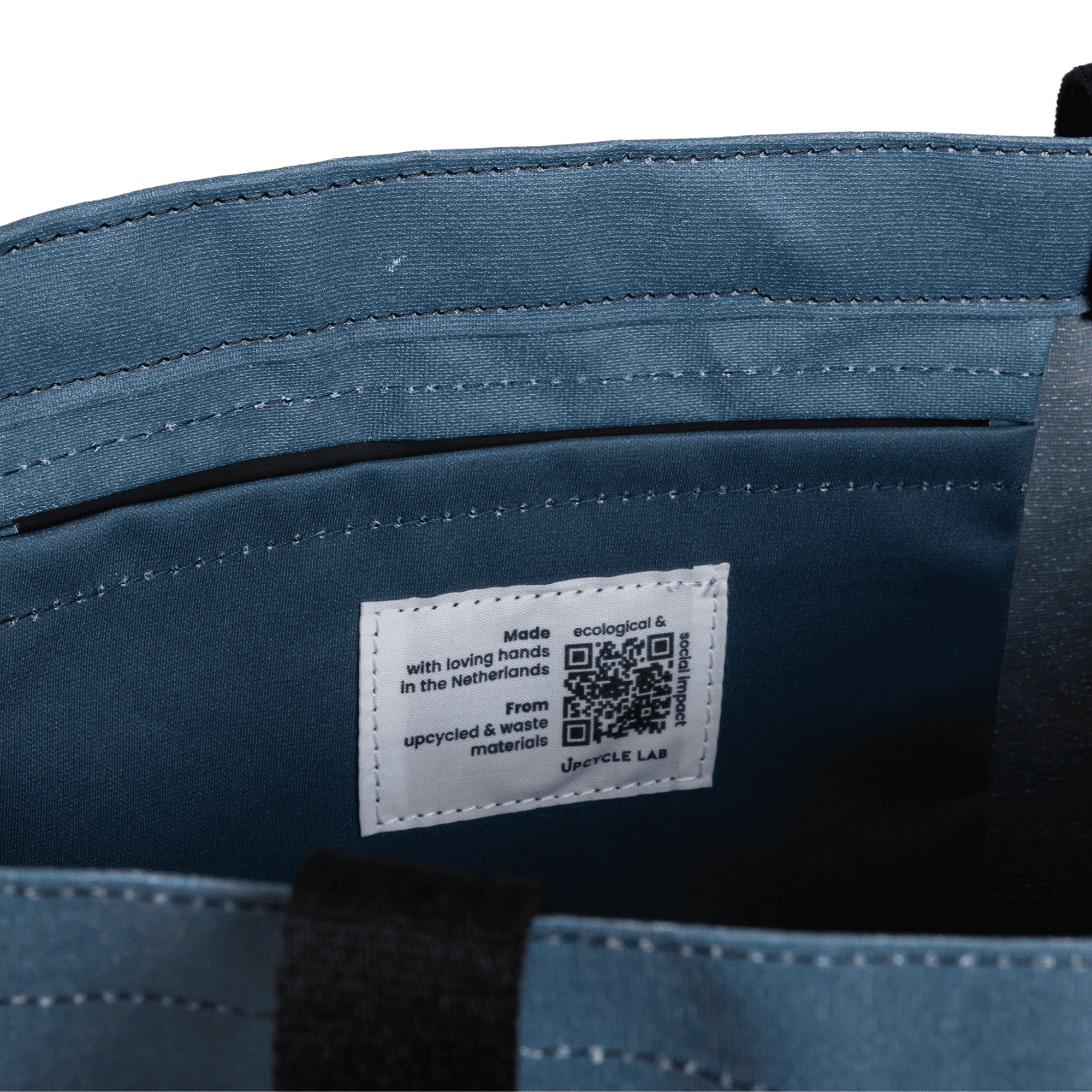 Grey and yellow totebag with epiroc logo