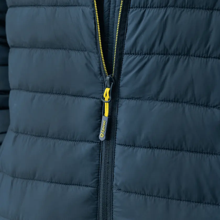 padded jacket and pocket with epiroc logo